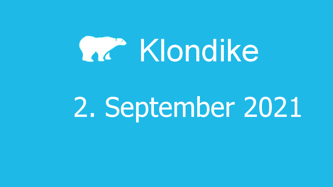 Microsoft solitaire collection - klondike - 02. september 2021