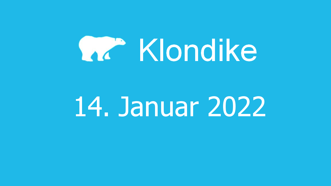 Microsoft solitaire collection - klondike - 14. januar 2022