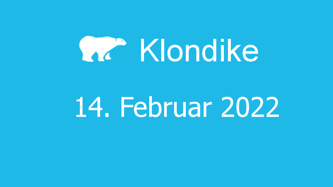 Microsoft solitaire collection - klondike - 14. februar 2022