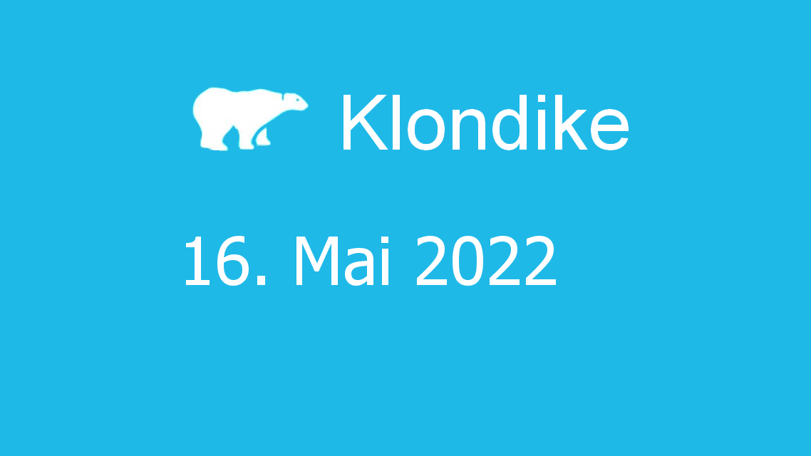 Microsoft solitaire collection - klondike - 16. mai 2022