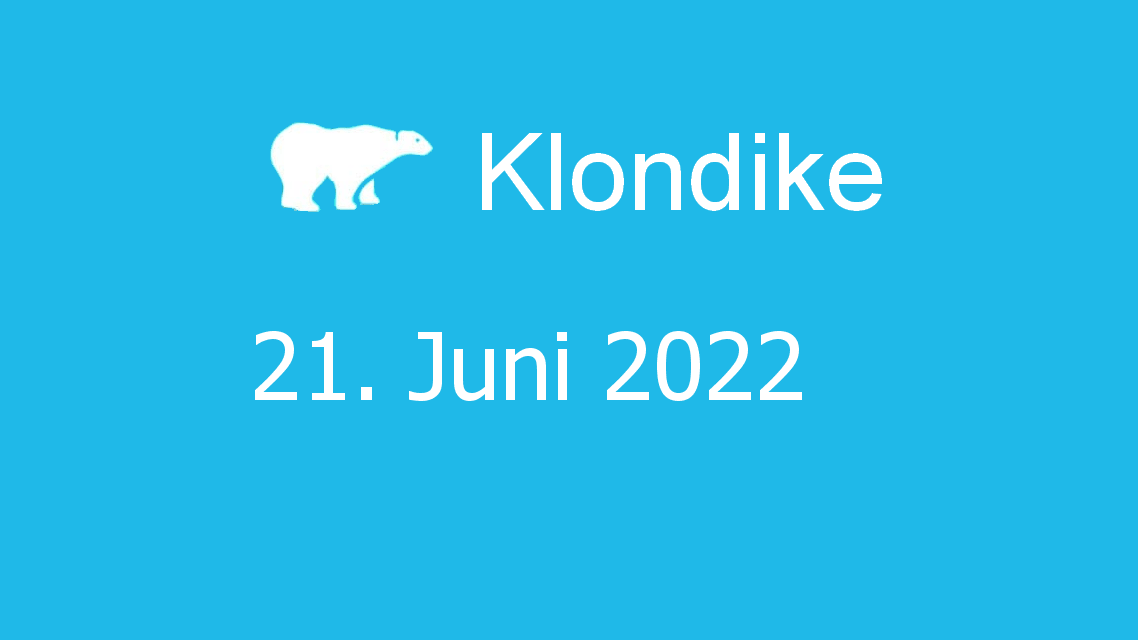 Microsoft solitaire collection - klondike - 21. juni 2022