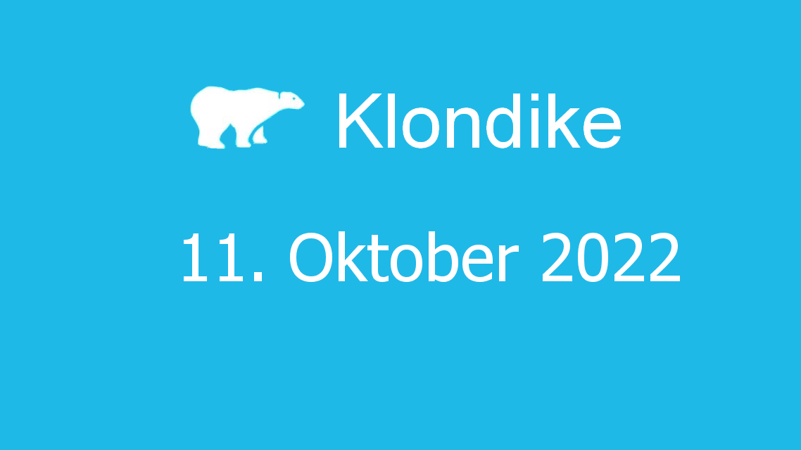 Microsoft solitaire collection - klondike - 11. oktober 2022