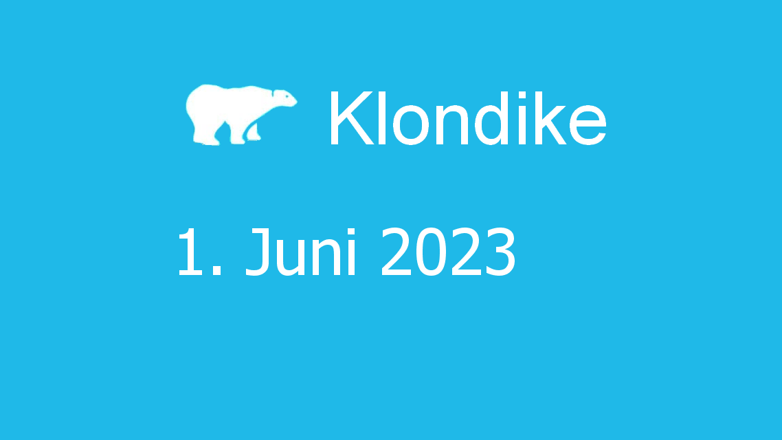 Microsoft solitaire collection - klondike - 01. juni 2023