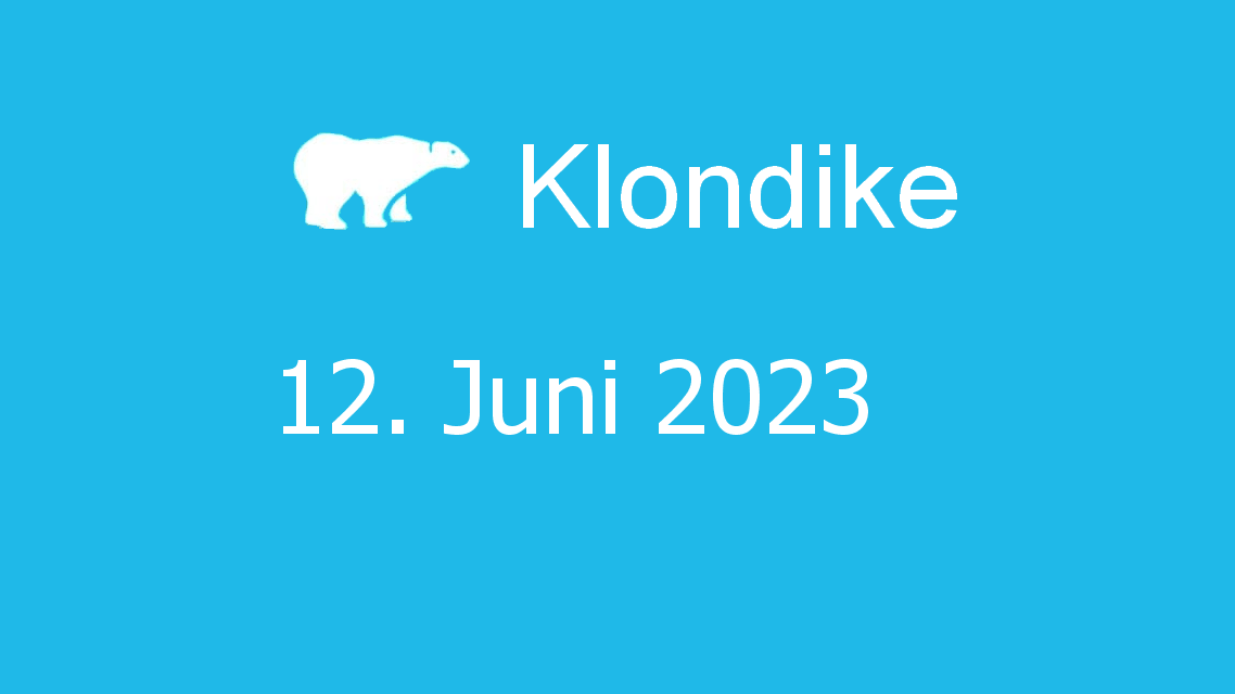 Microsoft solitaire collection - klondike - 12. juni 2023