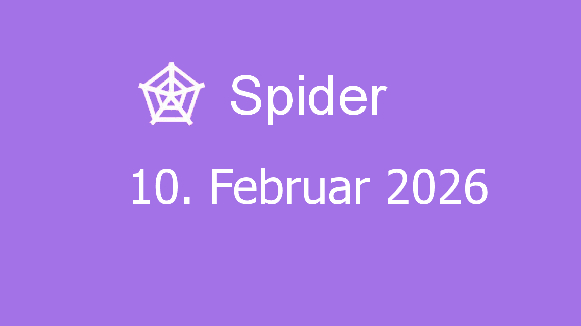 Microsoft solitaire collection - spider - 10. februar 2026